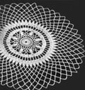 Lace Edge Doily Crochet Pattern 14"