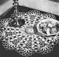 Lacy Scallop Doily Crochet Pattern 14"