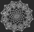 Lacy Doily Tatting Pattern 9"