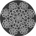 Medallion Doily Tatting Pattern 5"