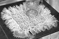 Whirlwind Square Ruffled Doily Crochet Pattern 12"