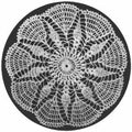 Leaf Doily Crochet Pattern 9"