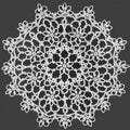 Round Doily Tatting Pattern 9"