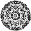 Lacy Leaf Doily Crochet Pattern 13"