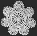 Ornate Doily Crochet Pattern 9"
