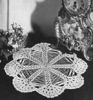 Legacy Round Doily Crochet Pattern 11.5"