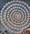 Spiral Rose Doily Crochet Pattern 15-17"