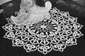 Clover Shamrock Doily Crochet Pattern 13.5"
