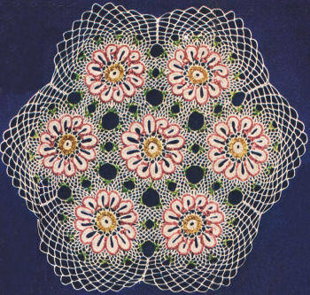 Beaded Doily Crochet Pattern