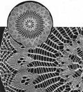 Round Doily Knitting Pattern 12.5"