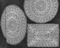 One Doily Three Shapes Knitting Pattern