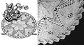 Pineapple Doily Knitting Pattern 18"