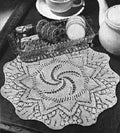 Keepsake Round Doily Knitting Pattern 12"