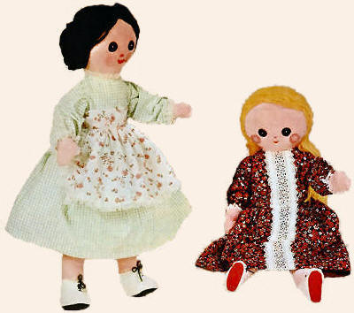 Rag Doll & Clothes Sewing Pattern