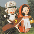 Little Red Riding Hood Puppet Dolls Sewing Pattern
