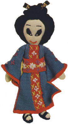 Geisha Doll Knitting Pattern