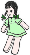 Stocking Doll & Dress Sewing Pattern