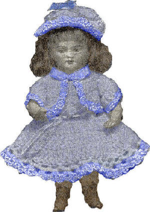 Doll Clothes Antique Crochet Pattern
