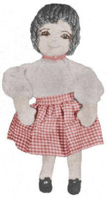 Rag Doll & Clothes Sewing Pattern