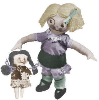 Dolly Dingle & Her Doll Sewing Pattern
