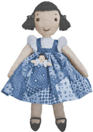 Big & Little Sock Dolls Sewing Pattern