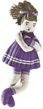 Rag Doll Knitting Pattern