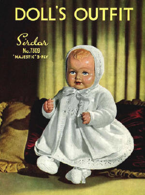Baby Doll Clothes Knitting Pattern