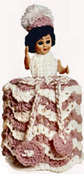 Doll Toilet Tissue Cover Knitting Pattern