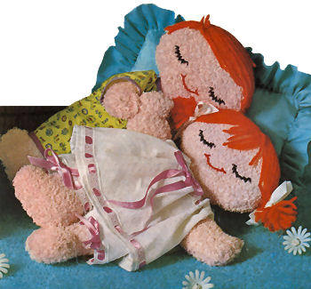 Terry Bedtime Dolls & Clothes Sewing Pattern