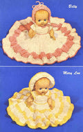 Baby Doll Dresses & Bonnets Crochet Pattern