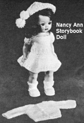 Dolls Knitting Book Vintage Doll Clothes Patterns