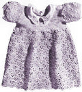 Shell Stitch Baby Dress Crochet Pattern