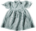 Baby Dress in Shell Stitch Crochet Pattern