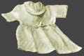 Baby Dress with Criss-Cross Design Knitting Pattern