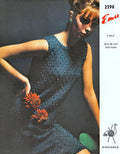 Beaded Sleeveless Dress Knitting Pattern Bust 30-40