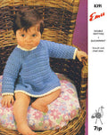 Baby Angel Top Dress & Panties Knitting Pattern
