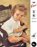 Baby Dress & Knickers Knitting Pattern Sz 12-24 mos