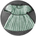 Girls Dress in Shell Stitch Crochet Pattern Sz 1 & 2
