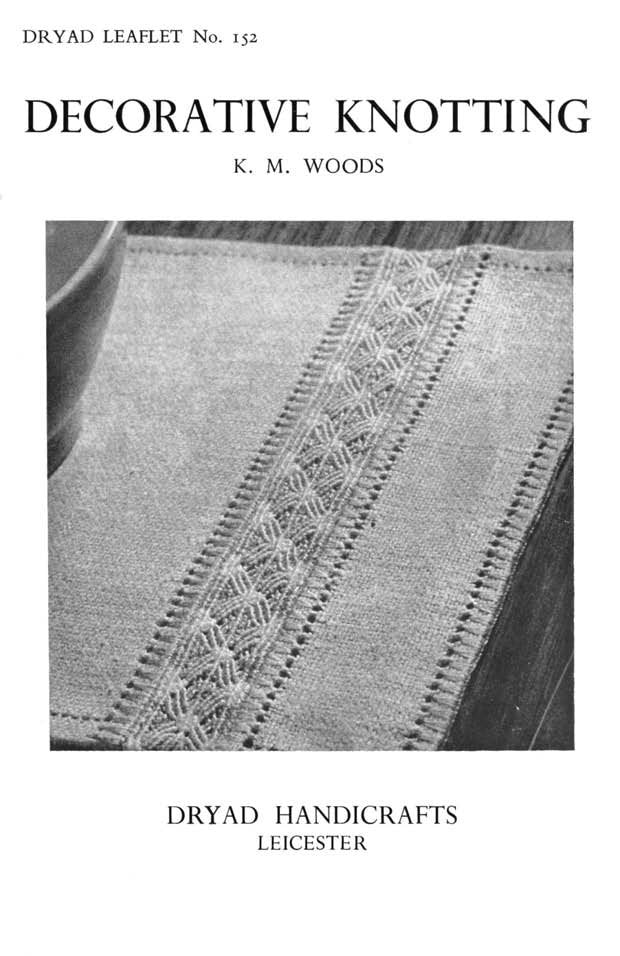 Decorative Knotting Vintage Patterns Book