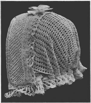 Dutch Baby Bonnet Antique Knitting Pattern