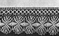 Popcorn & Clusters Edging Crochet Pattern