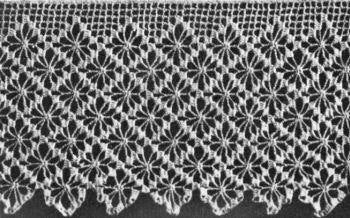 Spider Web Edging Crochet Pattern