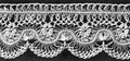 Scalloped Edging Hairpin Lace & Crochet Pattern
