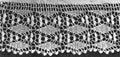 V-Stitch over Shell Edging Crochet Pattern