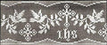 Cross, Dove & IHS Edging Shadow Filet Crochet Pattern