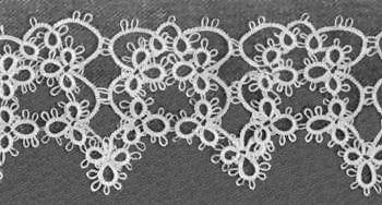 Cloverleaf Edging Tatting Pattern