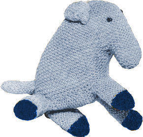 Elephant Stuffed Toy Knitting Pattern