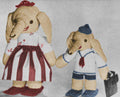 Mother & Child Elephant Dolls Crochet Pattern
