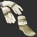 Fair Isle Gloves and Socks Knitting Pattern