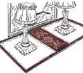 Filet Rose Bedspread Crochet Pattern